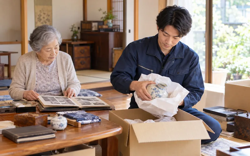 遺品整理・生前整理の事業イメージ